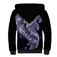 Kikorangi Maori Tribal Hammershark Ghost Spirit Sherpa Hoodie