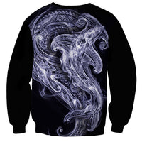 Kikorangi Maori Tribal Hammershark Ghost Spirit Sweatshirt