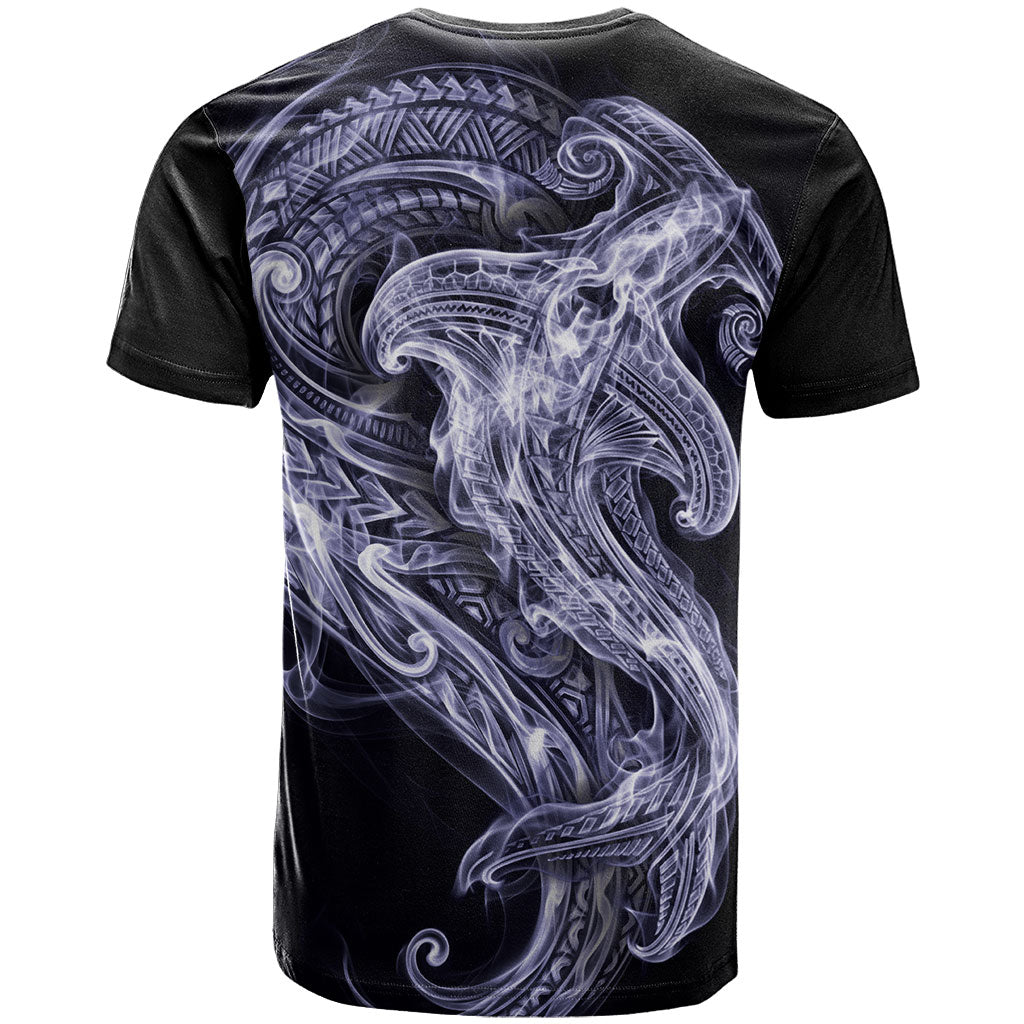 Kikorangi Maori Tribal Hammershark Ghost Spirit T Shirt
