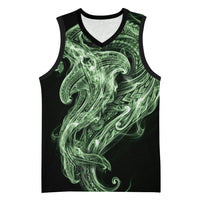 Pounamu Maori Tribal Hammershark Ghost Spirit Basketball Jersey