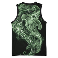 Pounamu Maori Tribal Hammershark Ghost Spirit Basketball Jersey