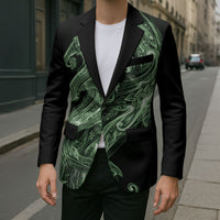 Pounamu Maori Tribal Hammershark Ghost Spirit Blazer