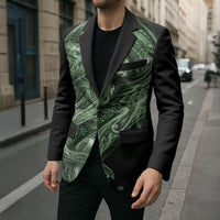 Pounamu Maori Tribal Hammershark Ghost Spirit Blazer