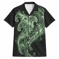 Pounamu Maori Tribal Hammershark Ghost Spirit Hawaiian Shirt