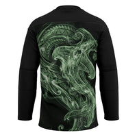 Pounamu Maori Tribal Hammershark Ghost Spirit Hockey Jersey