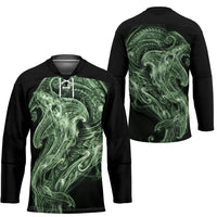 Pounamu Maori Tribal Hammershark Ghost Spirit Hockey Jersey