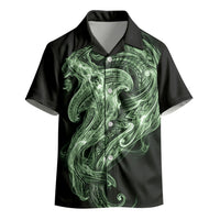 Pounamu Maori Tribal Hammershark Ghost Spirit Kid Hawaiian Shirt