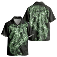 Pounamu Maori Tribal Hammershark Ghost Spirit Kid Hawaiian Shirt
