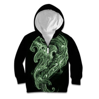 Pounamu Maori Tribal Hammershark Ghost Spirit Kid Hoodie