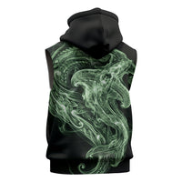 Pounamu Maori Tribal Hammershark Ghost Spirit Sleeveless Hoodie