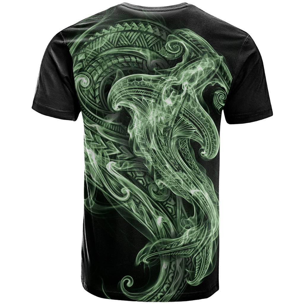 Pounamu Maori Tribal Hammershark Ghost Spirit T Shirt
