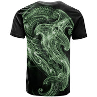 Pounamu Maori Tribal Hammershark Ghost Spirit T Shirt