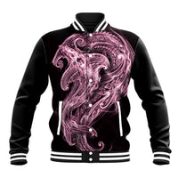 Mawhero Maori Tribal Hammershark Ghost Spirit Baseball Jacket