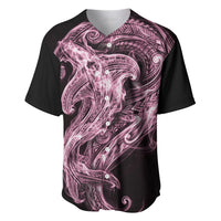 Mawhero Maori Tribal Hammershark Ghost Spirit Baseball Jersey