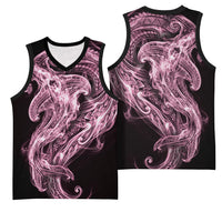 Mawhero Maori Tribal Hammershark Ghost Spirit Basketball Jersey