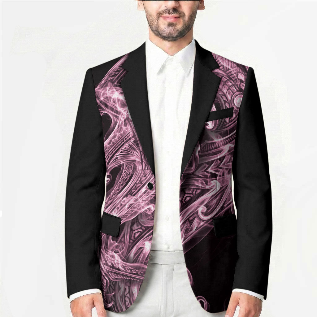 Mawhero Maori Tribal Hammershark Ghost Spirit Blazer