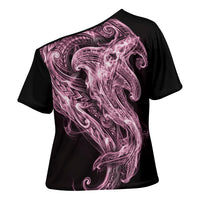 Mawhero Maori Tribal Hammershark Ghost Spirit Cross Shoulder Shirt