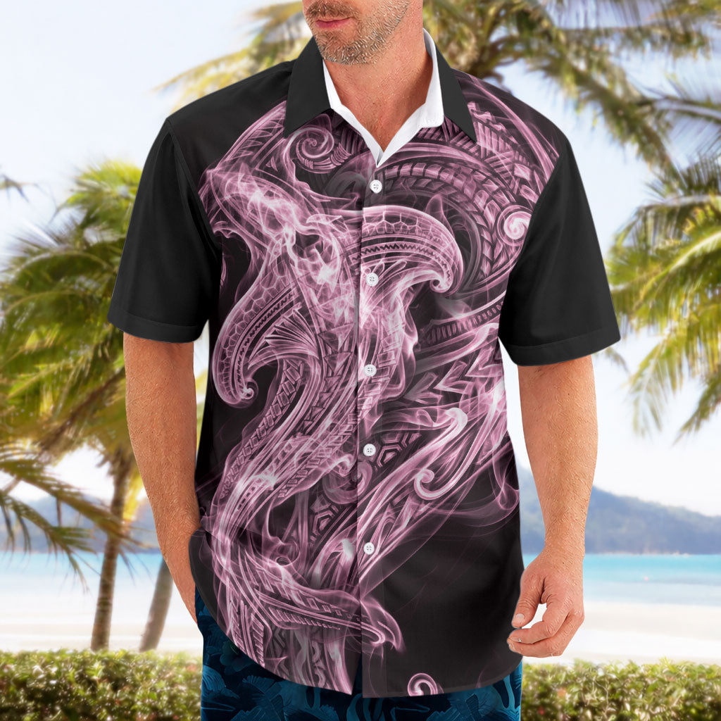 Mawhero Maori Tribal Hammershark Ghost Spirit Hawaiian Shirt