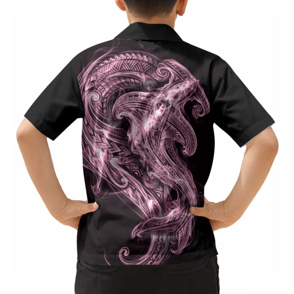 Mawhero Maori Tribal Hammershark Ghost Spirit Hawaiian Shirt