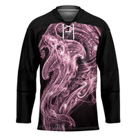Mawhero Maori Tribal Hammershark Ghost Spirit Hockey Jersey