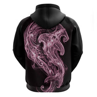 Mawhero Maori Tribal Hammershark Ghost Spirit Hoodie