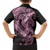 Mawhero Maori Tribal Hammershark Ghost Spirit Kid Hawaiian Shirt