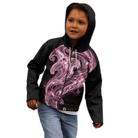 Mawhero Maori Tribal Hammershark Ghost Spirit Kid Hoodie