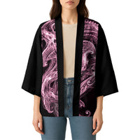 Mawhero Maori Tribal Hammershark Ghost Spirit Kimono