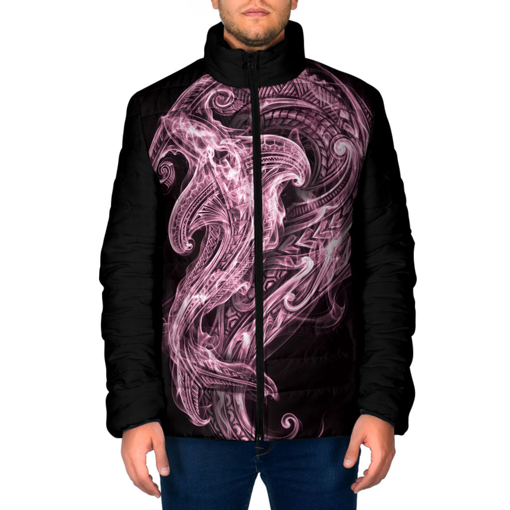 Mawhero Maori Tribal Hammershark Ghost Spirit Padded Jacket