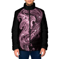 Mawhero Maori Tribal Hammershark Ghost Spirit Padded Jacket
