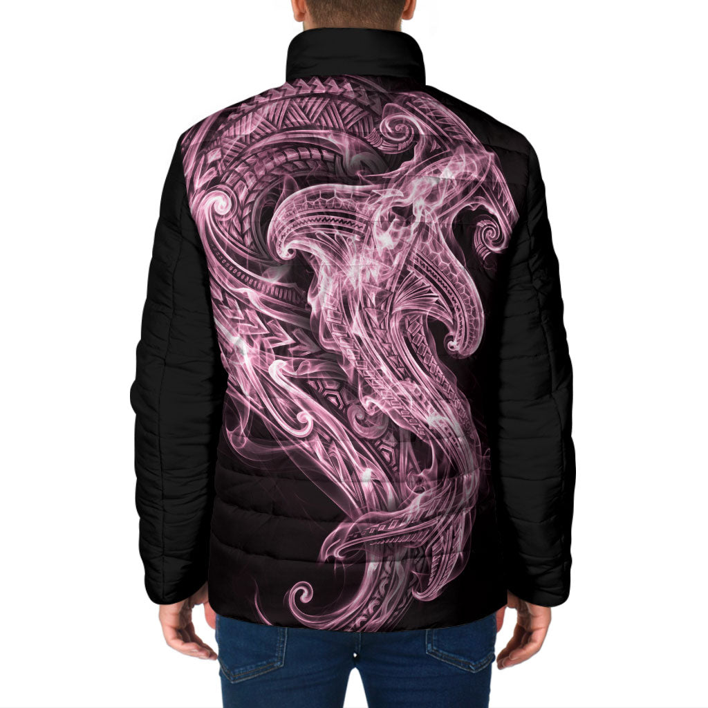 Mawhero Maori Tribal Hammershark Ghost Spirit Padded Jacket