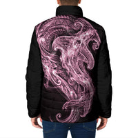 Mawhero Maori Tribal Hammershark Ghost Spirit Padded Jacket
