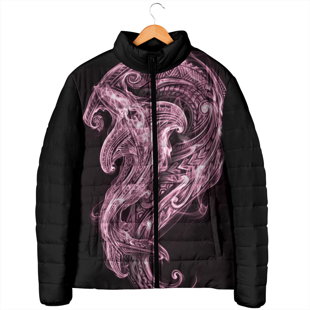 Mawhero Maori Tribal Hammershark Ghost Spirit Padded Jacket