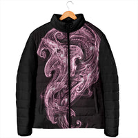 Mawhero Maori Tribal Hammershark Ghost Spirit Padded Jacket