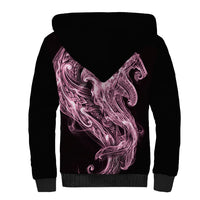 Mawhero Maori Tribal Hammershark Ghost Spirit Sherpa Hoodie