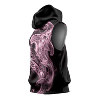 Mawhero Maori Tribal Hammershark Ghost Spirit Sleeveless Hoodie