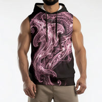 Mawhero Maori Tribal Hammershark Ghost Spirit Sleeveless Hoodie