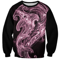 Mawhero Maori Tribal Hammershark Ghost Spirit Sweatshirt
