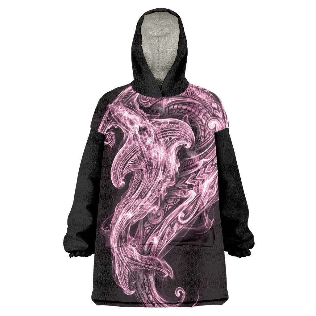 Mawhero Maori Tribal Hammershark Ghost Spirit Wearable Blanket Hoodie