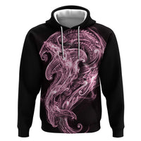 Mawhero Maori Tribal Hammershark Ghost Spirit Zip Hoodie