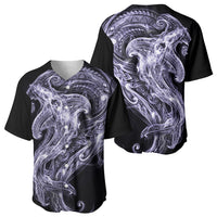 Waiporoporo Maori Tribal Hammershark Ghost Spirit Baseball Jersey