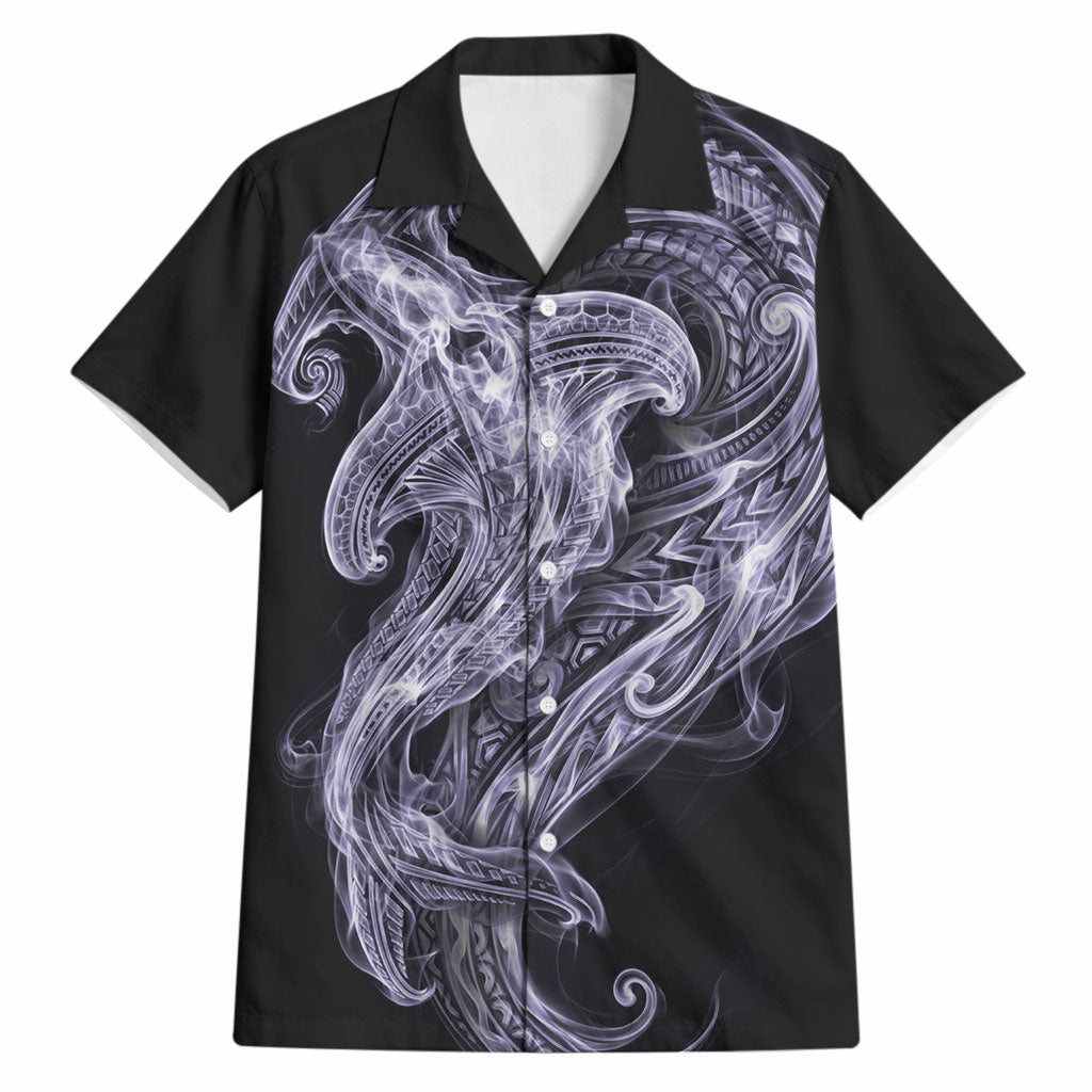 Waiporoporo Maori Tribal Hammershark Ghost Spirit Hawaiian Shirt