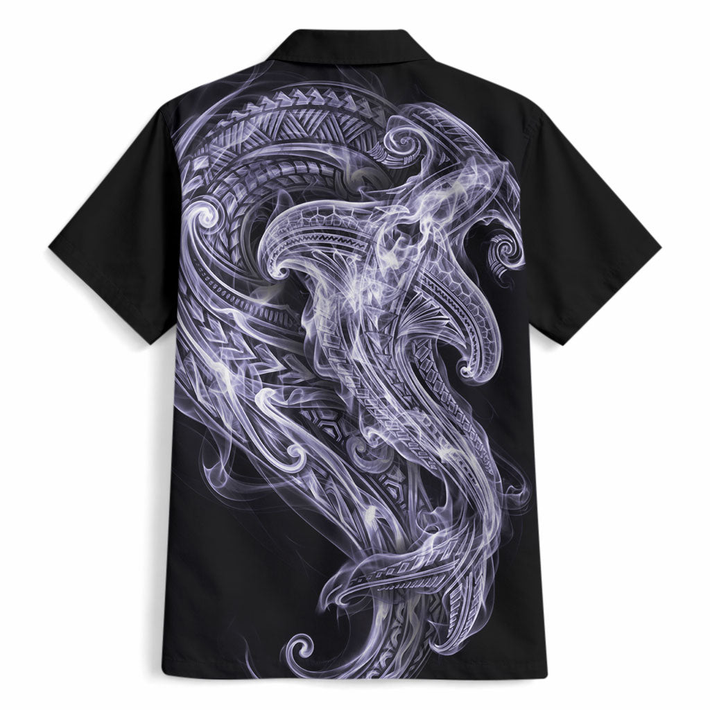 Waiporoporo Maori Tribal Hammershark Ghost Spirit Hawaiian Shirt