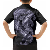 Waiporoporo Maori Tribal Hammershark Ghost Spirit Hawaiian Shirt