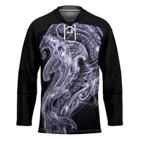 Waiporoporo Maori Tribal Hammershark Ghost Spirit Hockey Jersey