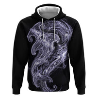 Waiporoporo Maori Tribal Hammershark Ghost Spirit Hoodie