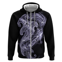 Waiporoporo Maori Tribal Hammershark Ghost Spirit Hoodie