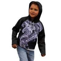Waiporoporo Maori Tribal Hammershark Ghost Spirit Kid Hoodie