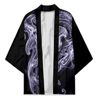 Waiporoporo Maori Tribal Hammershark Ghost Spirit Kimono