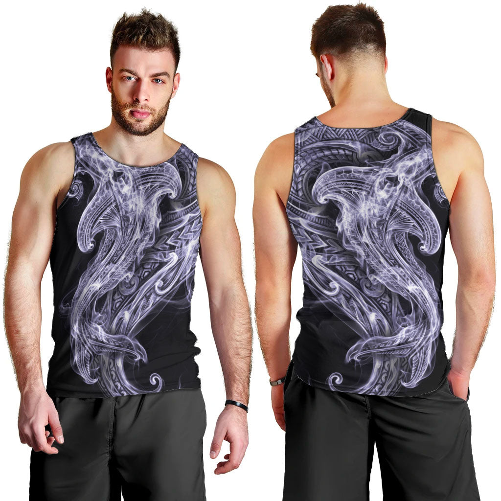 Waiporoporo Maori Tribal Hammershark Ghost Spirit Men Tank Top
